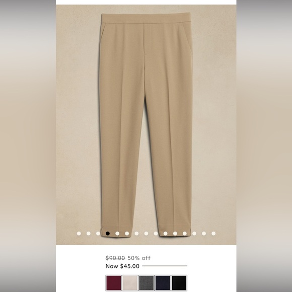 Banana Republic Hayden Pants, 27p / 4p Bundle - Picture 4 of 6